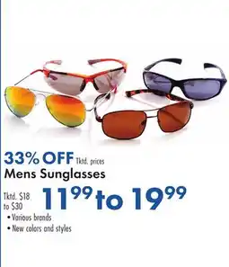 Boscov's Mens Sunglasses offer