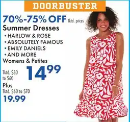 Boscov's Summer Dresses offer