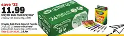 Meijer Crayola Bulk Pack Crayons offer