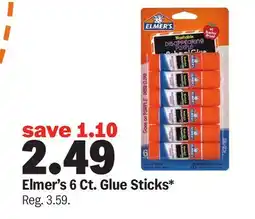 Meijer Elmer's 6 Ct. Glue Sticks offer