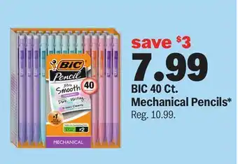 Meijer BIC 40 Ct. Mechanical Pencils offer