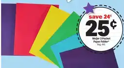 Meijer Meijer 2 Pocket Paper Folder offer