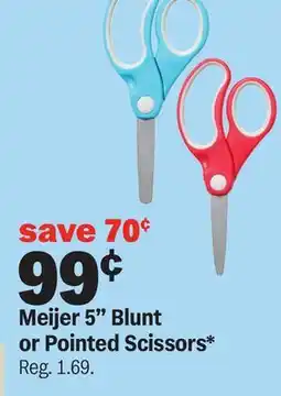 Meijer Meijer 5 Blunt or Pointed Scissors offer