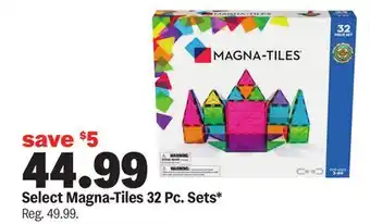 Meijer Select Magna-Tiles 32 Pc. Sets offer