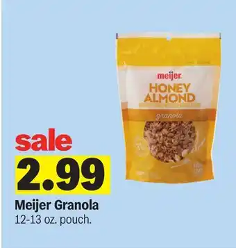 Meijer Meijer Granola offer