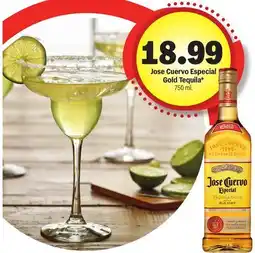 Meijer Jose Cuervo Especial Gold Tequila offer