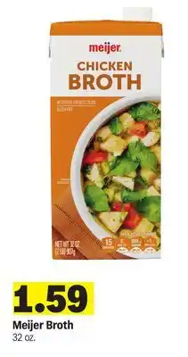 Meijer Meijer Broth offer