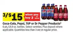 Meijer Coca-Cola, Pepsi, 7UP Or Dr Pepper Products offer