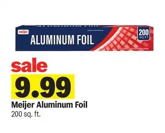 Meijer Meijer Aluminum Foil offer