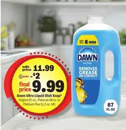 Meijer Dawn Ultra Liquid Dish Soap offer