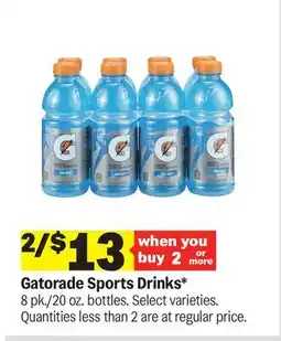 Meijer Gatorade Sports Drinks offer