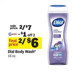 Meijer Dial Body Wash offer