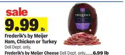 Meijer Frederik's by Meijer Ham, Chicken or Turkey offer