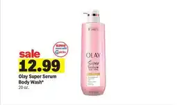 Meijer Olay Super Serum Body Wash offer