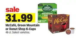 Meijer McCafé, Green Mountain or Donut Shop K-Cups offer