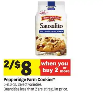 Meijer Pepperidge Farm Cookies offer
