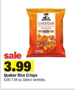 Meijer Quaker Rice Crisps offer