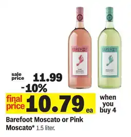 Meijer Barefoot Moscato or Pink Moscato offer
