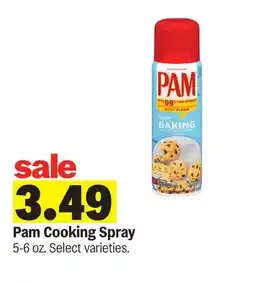Meijer Pam Cooking Spray offer