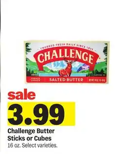 Meijer Challenge Butter Sticks or Cubes offer