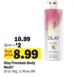 Meijer Olay Premium Body Wash offer