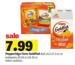 Meijer Pepperidge Farm Goldfish offer