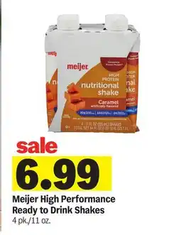 Meijer Meijer High Performance Ready to Drink Shakes offer
