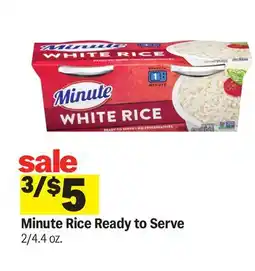 Meijer Minute Rice Ready to Serve offer