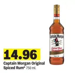 Meijer Captain Morgan Original Spiced Rum offer