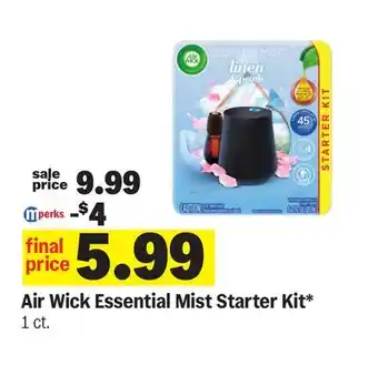 Meijer Air Wick Essential Mist Starter Kit offer