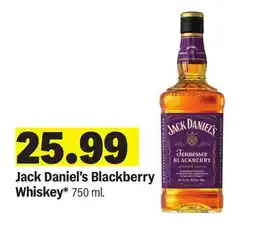 Meijer Jack Daniel's Blackberry Whiskey offer