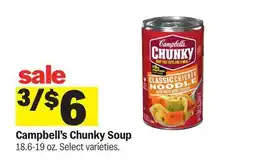 Meijer Campbell's Chunky Soup offer