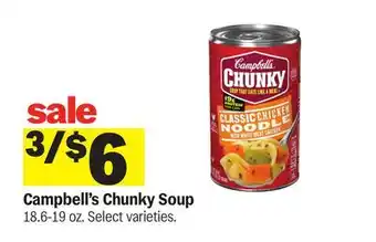 Meijer Campbell's Chunky Soup offer