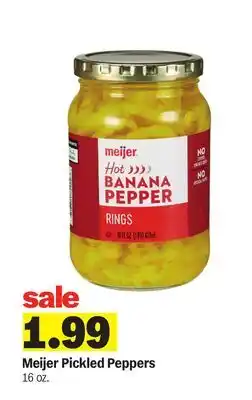 Meijer Meijer Pickled Peppers offer