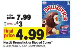 Meijer Nestlé Drumstick or Dipped Cones offer