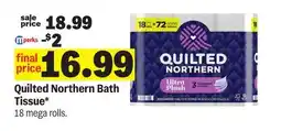 Meijer Quilted Northern Bath Tissue offer