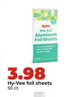 Hy-Vee Hy-Vee foil sheets offer