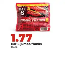 Hy-Vee Bar-S jumbo franks offer