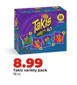 Hy-Vee Takis variety pack offer