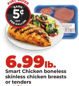 Hy-Vee Smart Chicken boneless skinless chicken breasts or tenders offer