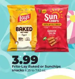 Hy-Vee Frito-Lay Baked or Sunchips snacks offer