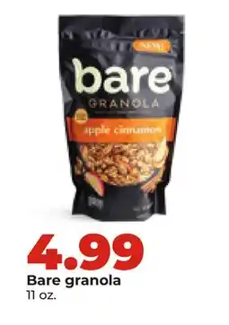 Hy-Vee Bare granola offer