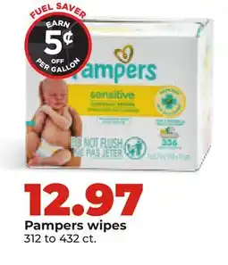 Hy-Vee Pampers wipes offer