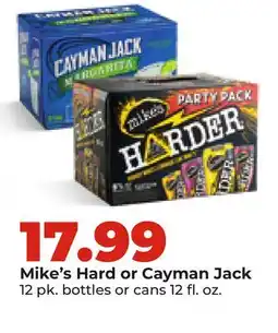 Hy-Vee Mike's Hard or Cayman Jack offer