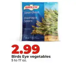 Hy-Vee Birds Eye vegetables offer