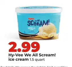 Hy-Vee Hy-Vee We All Scream! ice cream offer
