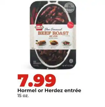 Hy-Vee Hormel or Herdez entrée offer