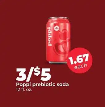 Hy-Vee Poppi prebiotic soda offer