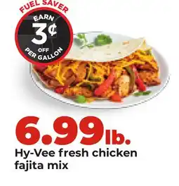 Hy-Vee Hy-Vee fresh chicken fajita mix offer