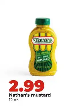 Hy-Vee Nathan's mustard offer